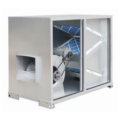 CAJA DE VENTILACIÓN DESCARGA HORIZONTAL MOD. C/DAHF