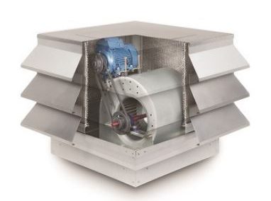 CAJA DE VENTILACIÓN CON LOUVER MOD. CCL