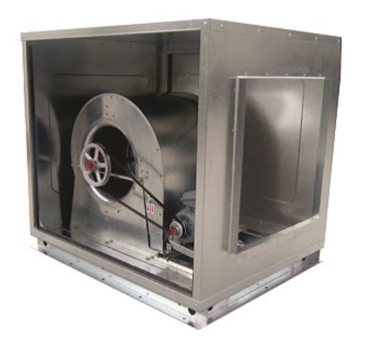 CAJA DE VENTILACIÓN DESCARGA VERTICAL MOD. C/DA-V.